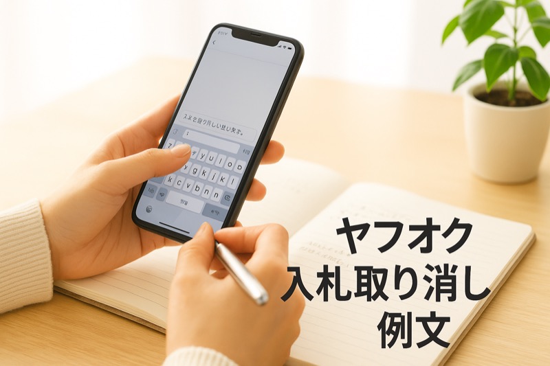 ヤフオク入札取り消し例【分